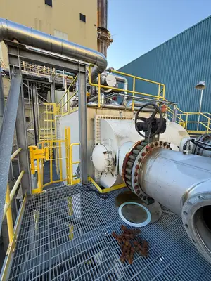 USED 2015 SNM TURBINE/ ABB ALTERNATOR C10-R6-X