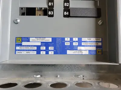 USED SQUARE D NQOD484L225CU