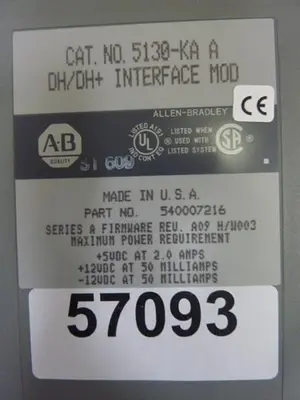 USED ALLEN BRADLEY 5130-KA SER A