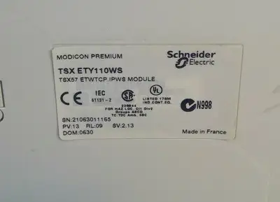 Schneider Electric Modicon Premium TSX ETY110WS - TSX57 ETWTCP.IPWS Module 3D-2