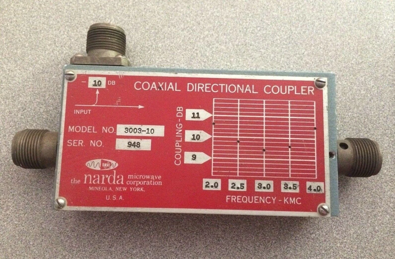 Used Narda 4245B Miscellaneous Testers California US | Amiron Machinery #745508