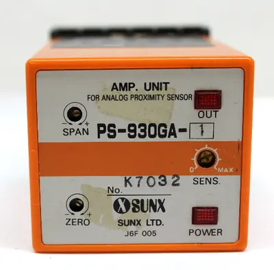 SUNX PS-930GA-1 Amp Unit for Analog Proximity Sensor