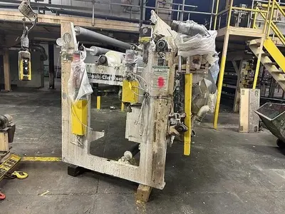 62" BLACK CLAWSON AIR KNIFE COATER WITH MAYER ROD COATER