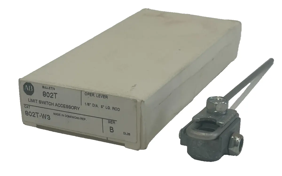 ALLEN BRADLEY 802T-W3 LIMIT SWITCH ACCESSORY SER. B 802TW3 NEW, SURPLUS