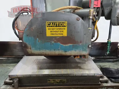 Used 1981 GALLMEYER & LIVINGSTON 470 Reciprocating Surface Grinders Michigan US | Vander Ziel Machinery Sales #483274