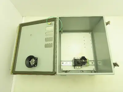 Hammond 1414PHK8 Electrical Enclosures 12x10x8" 25A Disconnect Backplate