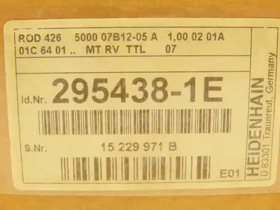 Heidenhain ROD 426 5000 07B12-05 Rotary Encoder 295438-1E