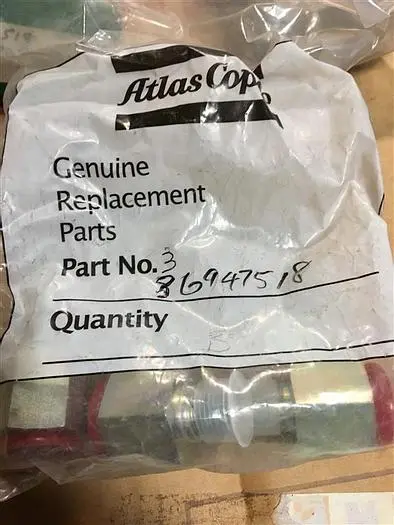 New | in-Stock INGERSOLL-RAND FITTING - 36947518 Air Compressor Parts Pennsylvania US | East West Machinery & Drilling #1416028