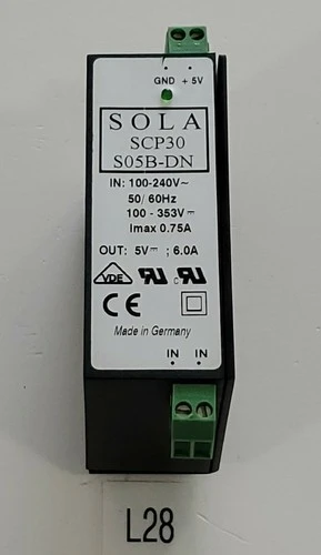Used SOLA ["SCP30 S05B-DN", "SCP30"] Power Supplies Indiana US | J&J Industrial Supply #499073