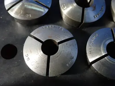 Hardinge  55/64, 3/32, 29/64 Collet Set