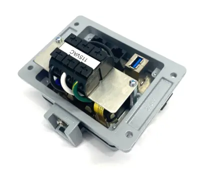 New | in-Stock Mencom Panel Interface Duplex Outlet Connector Electrical Fittings Michigan US | Maverick Industrial Sales #1467957