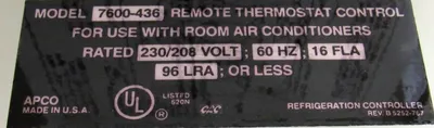 NEW HONEYWELL 7600-436 REMOTE THERMO KIT 7600436