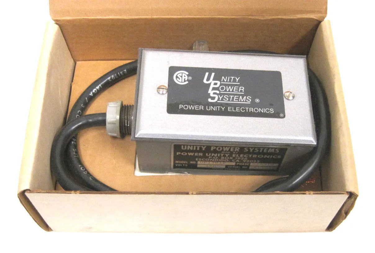 NEW UNITY POWER SYSTEMS UP1301F