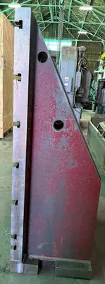 (2) 20" x 78" Angle Plates, (3) Vert T-Slots, (7) Horiz T-Slots