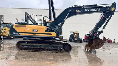 Used 2023 HYUNDAI HX350AL Crawler Excavators North Carolina US | National Equipment Dealers #1422398