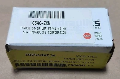 NEW Sun Hydraulics CSAC-EXN