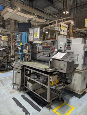(2) Visual Inspection Tables W/ (2) Touchscreen Modules & (2) Acer Monitors