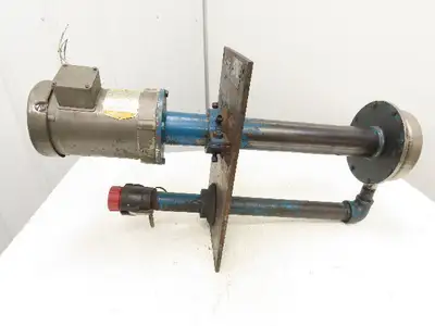 Kerr 5180 Vertical Process Pump Size 1x1-1/4x6-3/16 230/460V 0.5 1/2Hp 15GPM