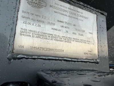 Used 2022 MISSISSIPPI TANK ANHYDROUS AMMONIA TANK Tanker Trailers Minnesota US | Carco Truck & Equipment #1514043