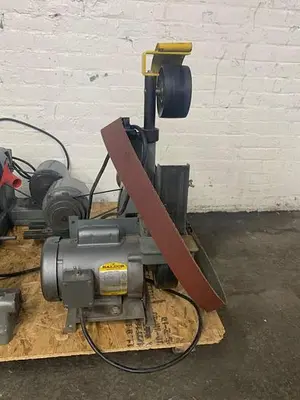 5963-430 Kalamazoo 48″ Long x 2″ Wide Horizontal and Vertical Belt Sanding Machine