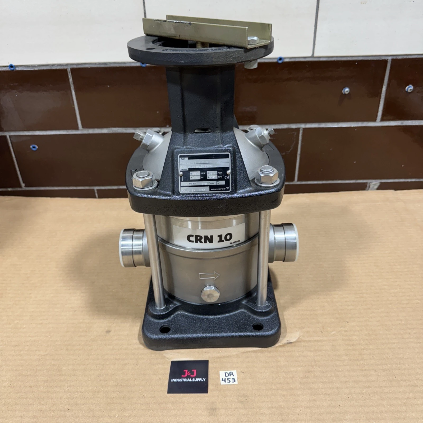 NEW Grundfos CRN10-02 A-P-G-E-HQQE