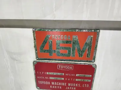 Used 2000 TOYODA GL4P-100 EII Cylindrical Grinders Including Plain & Angle Head Minnesota US | Orca Machine Tools, Inc. #1262841