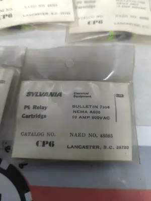 New | in-Stock SYLVANIA CP6 Miscellaneous Equipment (Electrical & Power) | Surplus Asset Holdings #1198881