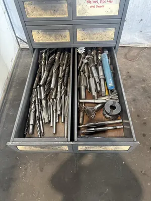 10 DRAWER TOOLING CABINET. STOCK # 0543126