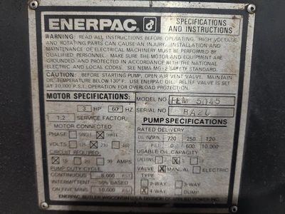 ENERPAC 220 TON Press Brakes | Liberty Machine Works LLC (11)