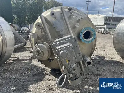 USED Stainless Fabrication 1,200 Gal Stainless Fab Twin Motion Kettle, 304 S/S, 15/150#