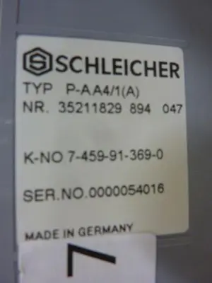 USED SCHLEICHER P-AA4/1 (A)