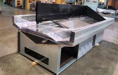 12-0002 Hussmann 22 Foot Produce Remote Display Island-2024