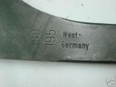 METAL FABRICATOR Tie Bar Wrench Used