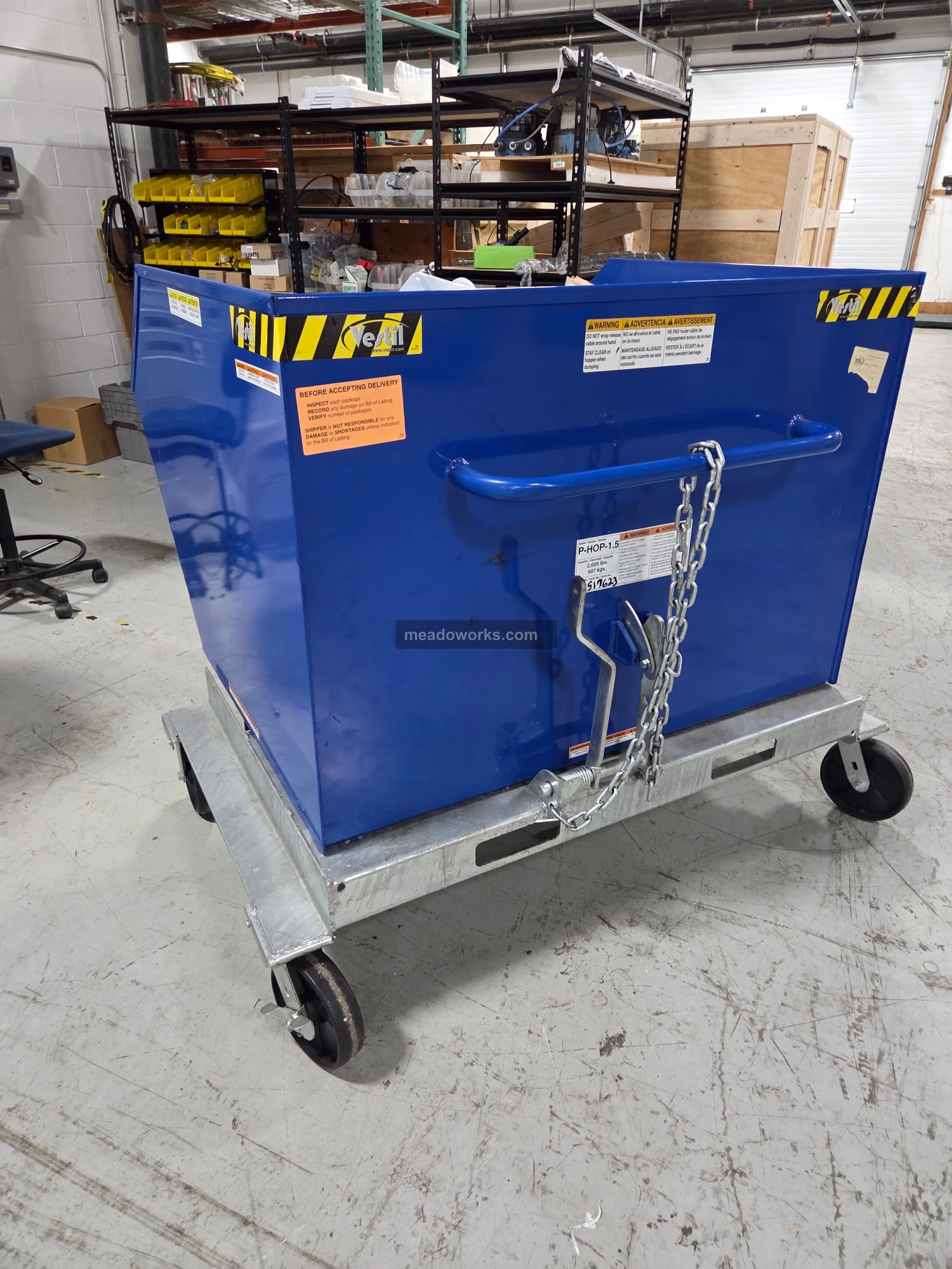 Used 2020 Vestil P-HOP-1.5 Hoppers Illinois US | Meadoworks #1514602