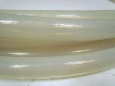 50' Natural Color Hose Tubing 0.922 ID X 1-1/4 OD Firm