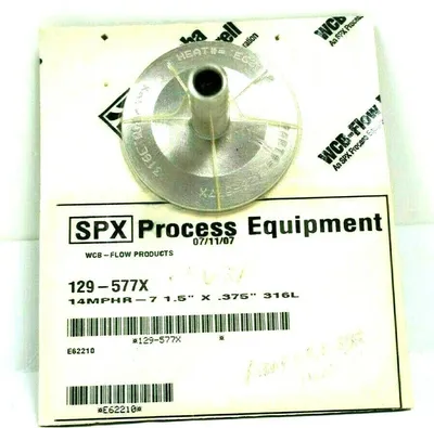 NEW SPX PROCESS EQUIPMENT 129-577X 14MPHR-7 1.5" X .375" 316L HOSE ADAPTER