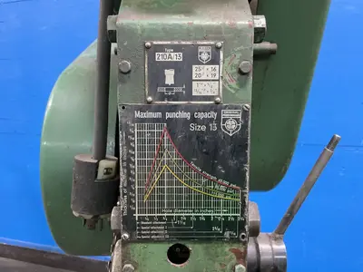 Used PEDDINGHAUS 210A/13 Ironworkers Ohio US | HGR 24 #1290314