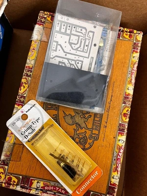 Lot of Vintage Electronics Components, Kits, and Parts Assortment