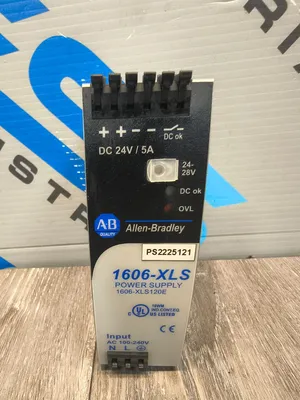 Used Allen-Bradley 1606-XLS120E DIN Rail Power Supplies South Carolina US | ESS Industrial Equipment Sales #1260116