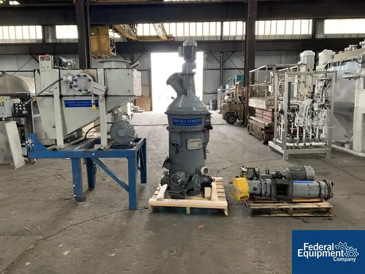 Used Gebr. Pfeiffer SE Gebr-Pfeiffer Vertical Roller Mill, Type MPS 32 K Pulverizers & Hammermills Ohio US | Federal Equipment Company #128474