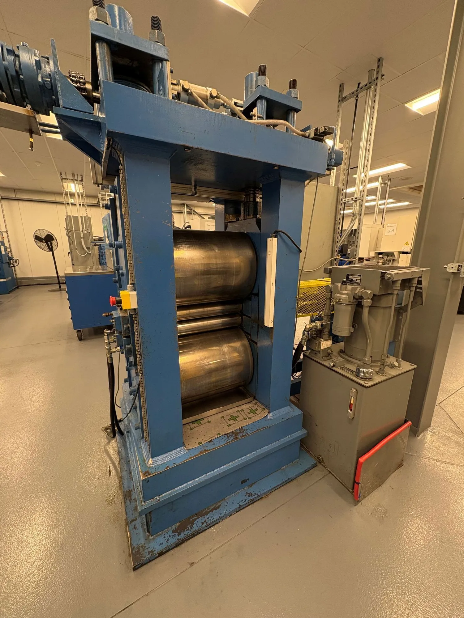 Used CAUFFIEL 3.75" X 16.5" X 19.6" 4 HI REVERSING MILL (14662) Rolling Mills Connecticut US | Machinery International LLC #1291723