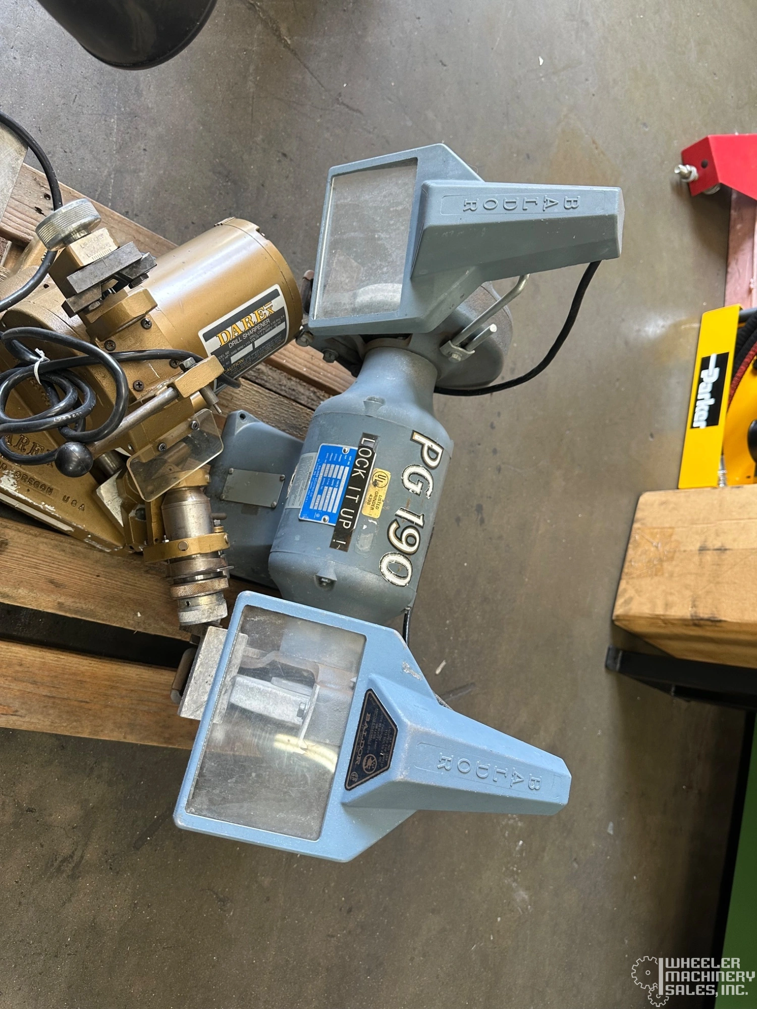 BALDOR 8250W Pedestal Grinder #7879 #1