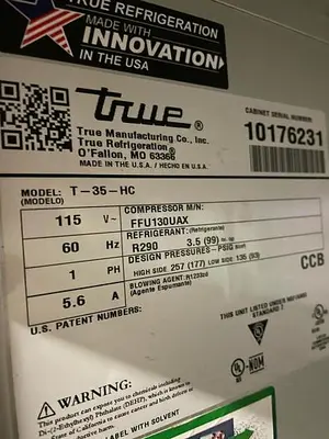 USED TRUE 10176321