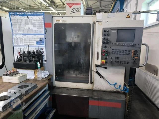 Used 2002 MAS MCV 500 Vertical Machining Centers | F.M.T. Group s.r.o. #1252930
