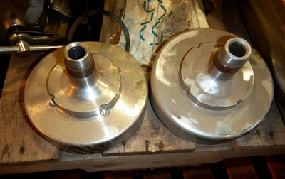 (2) Sharples AS-26 clarifier bowls, SS.