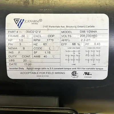 New | in-Stock CANARM 3MD212-V Industrial Controls Ohio US | Surplus Asset Holdings #1295317