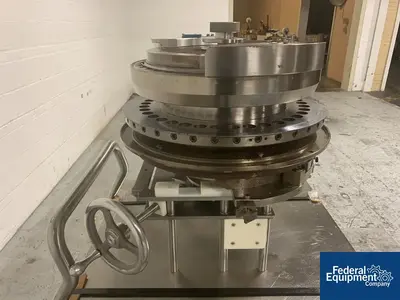 USED Elizabeth-HATA Hata Tablet Press Turret, 38 Station