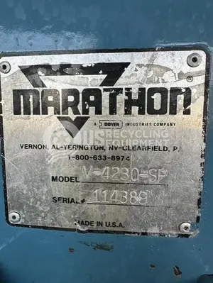 Used MARATHON V-4230 SP VERTICAL BALER Balers Florida US | US Recycling Equipment #1399312