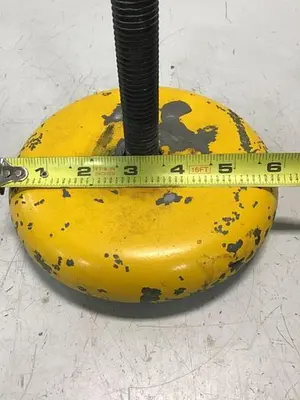 USED METAL FABRICATOR LEVELING PAD