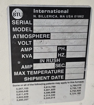 BTU PYRAMAX 150A REFLOW OVEN Reflow Oven | Tekmart International Inc. (11)